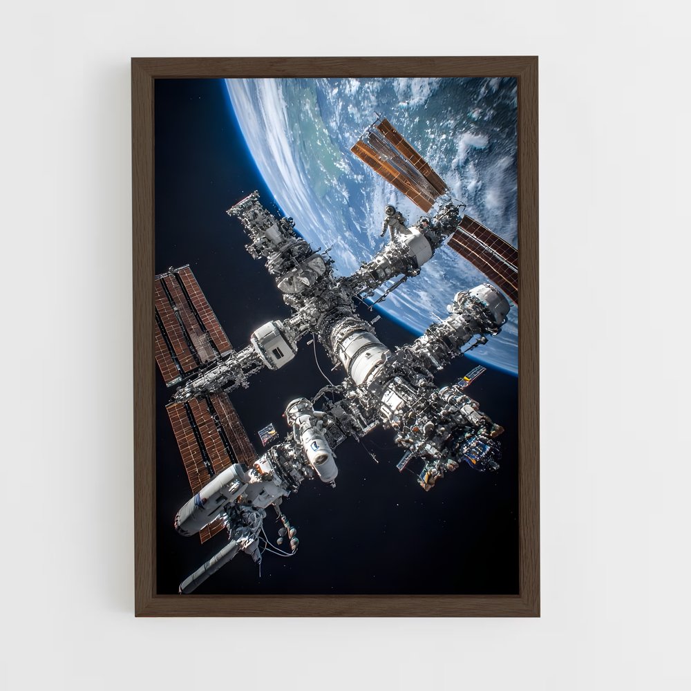 Poster Voyage Orbital – affiche Astronomie (vue 5)
